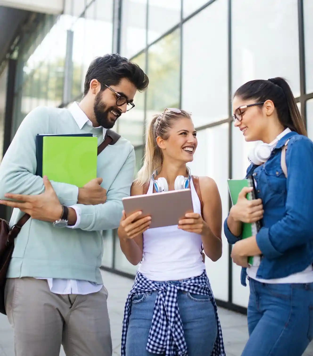 Estudiantes universitarios en Formación IA